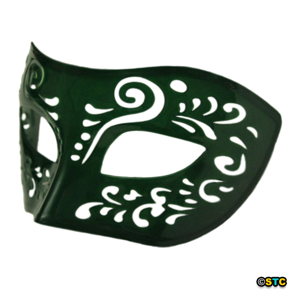 Dream Tale Green Venetian Masquerade Mask